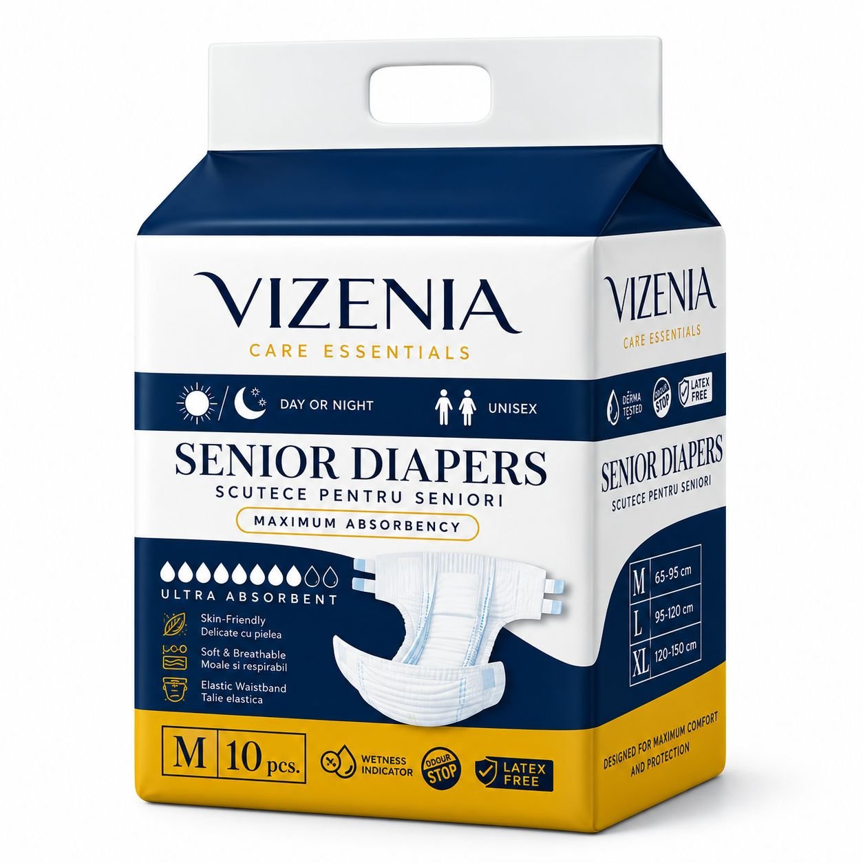 Scutece Vizenia pentru seniori